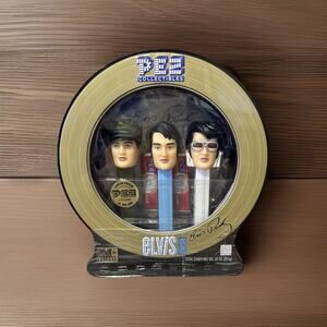 Elvis pez collection with CD